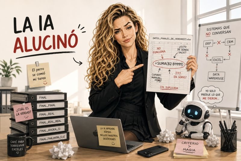 «La IA alucinó» es el nuevo «el perro se comió mi tarea»
